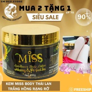 Kem Body Miss Thái Lan Dưỡng Trắng Makeup Chống Nắng Hũ Nhỏ 170g hũ lớn 400g.