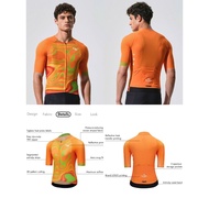 Genuine Valore Monton men's and women's Fluidity Orange cycling jersey, super light, fully imported 