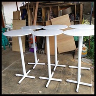 Ready - Round Cafe Resto Table Diameter 60Cm Height 110Cm / Bar Table