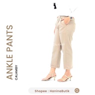 ANKLE PANTS SIZE 4LIVORY by CALAMBY | ANKLE PANTS