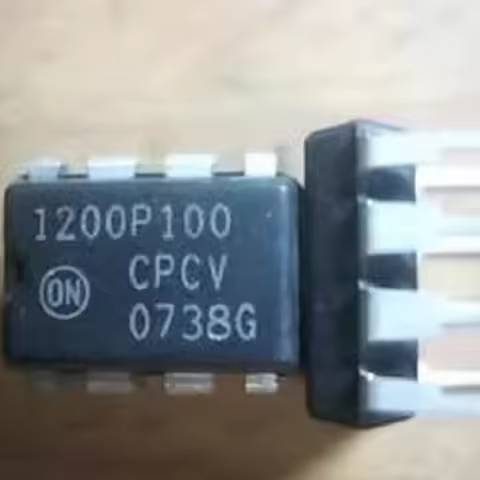 5 Brand New Original Ncp1200P100 1200P100 Plug-In Dip-8 16V 100Khz Power Managers