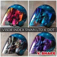 REVO SIANG MALAM V-SHAPED VISOR ( HELMET LTD INDEX / HELMET SWAN / HELMET X-DOT )