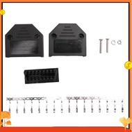 OBD2 OBD II 16 pin connector socket Diagnostic Tool Adapter OBD connector + Enclosures + Terminal + 