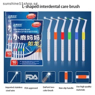 Sunshineshop Adult Interdental Brush 0.6-1.2mm Toothpicks  Supplies Bristles SG
