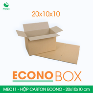 MEC11 - 20x10x10 cm - 60 hộp carton đóng hàng siêu tiết kiệm - Thùng carton | Magix Packaging