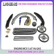 MCX Engine timing chain kit For PORSCHE CAYENNE GTS MACAN Turbo 92A 95B 3.6L 3.6 L T V6 GAS 2013-201