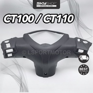 MODENA CT110/CT100 HANDLE METER COVER (MATTE BLACK) 59441-512-0018 INNER UPPER CT 100 110 (S)