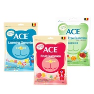 ACE - 綜合Q軟糖-48g/袋*3-(水果/字母/無糖)