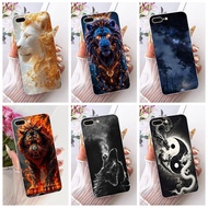 For iPhone 7 Plus Case Cool Dragon Lion Tiger Cartoon Soft Silicone Back Protective Cover For iPhone