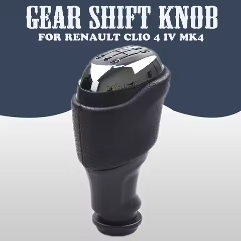 Gear Shift Knob For Renault Clio 4 IV MK4 Manual Stick Head Shifter Lever Handle Car Interior Replac