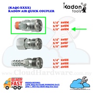 [SALES!] 1PCS X [KAQC-XXXX] 100% Original KADON AIR QUICK COUPLER AIR HOSE COUPLER  (PLEASE CHOOSE W
