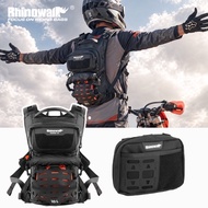 Rhinowalk Motorcycle Backpack 10L Waterproof Tactical Gear Bag with Hidden Rain Cover Protective Bac