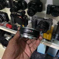 VILTROX Vixal ef to eos R adapter like new