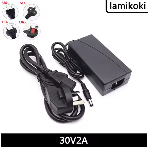 30V 2A 60w Power Adapter 30v Desktop Power Conversion 30V 2000ma Charging Power Transformer