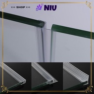 NIU 1M 6-12mm F U h Shape Sealing Strips Silicone Rubber Home Improvement Bathroom Accessaries Windo