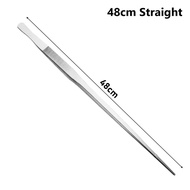 1Pcs Durable 48cm Aquarium Tweezer Long Tong Stainless Steel Fish Tank Cleaning Tool Water Grass Cli