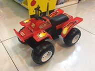 Toynamus รถมอไซด์ทะเลทราย ATV ขนาดกลาง ล้อใหญ่ มี 2 สี แดง น้ำเงิน วัสดุแข็งแรง ได้รับมาตรฐาน