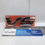 NEWEST V6 LOGO EMBLEM