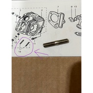 EX5 SCREW TIANG EXHAUST PIPE CYLINDER HEAD SCREW ORIGINAL