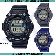 CASIO ORIGINAL WS-1300H TIDE GRAPH MEN WATCH JAM TANGAN LELAKI CASIO ORIGINAL CASIO WATCH FOR MEN (2 YEARS WARRANTY)