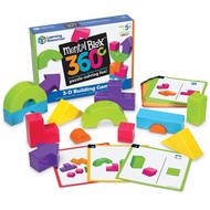 Learning Resources Mental Blox 360 Degree 3-D Building Game - 55 Pieces, Ages 5+ Educational Board