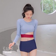 長袖泳衣 銅鑼灣門市專門店 高腰裙 高腰褲 long sleeve swimsuit bikini rash guard high waist