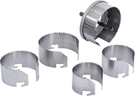 BGS DIY 50305 Hole Saw Set Diameter 60-95 mm Depth 35 mm 5 Pieces