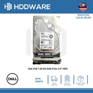 Dell 2TB 7.2K 6G SAS 512n 3.5" HDD // 0829T8 // HDEPC02DLA51