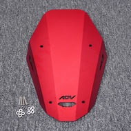 SEMSPEED CNC กระจกหน้ากระจกรถยนต์กันลมโล่ Airflow Deflector สำหรับ Honda ADV350 ADV 350 2022-2025