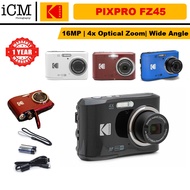 Kodak PIXPRO FZ45 Compact Digital Camera 4X Optical Zoom 27mm Wide Angle 1080P