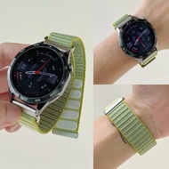 Suitable for samsung GalaxyWatch8/7/ultra/5pro Nylon Velcro samsung Strap 6classic42/46mm Summer Gea