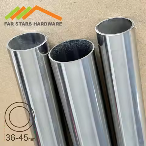 304 stainless steel large diameter pipe ODxID 36x30 36x33 38x35 40x37 42x38 45x41 Precision tube for