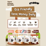 MAEW CASSAVA CAT LITTER 7L MAEW ORGANIC CASSAVA CAT LITTER PREMIUM FROM CASSAVA