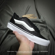 Imran Potato x Vans Vault Knu Skool VR3 Black Low cut Casual Board Shoes