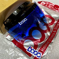 BOGO Helmet Visor – Tinted, Clear, Rainbow & 2-Tone Options (3-Button, Compatible with MHR, MS888, S