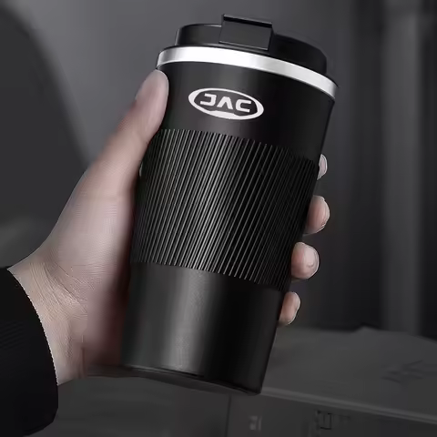 510ml Car Coffee Mugs For JAC Refine J3 J4 J7 JS3 JS4 KR1 S2 S3 S4 S5 S7 Vapour T8 Stainless steel V