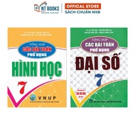 Book Collection of Common Math Problems Algebra + Geometry Grade 7 - HA