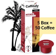Intenso Espresso Vivace PACK5 แคปซูลกาแฟ Caffitaly (50 Capsules) Ecaffe