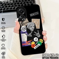 OPPO A78 4G Softcase - Case OPPO A78 4Ghp (Aesthetic) Silicone OPPO A78 4Ghp - Casing OPPO A78 4Ghp 