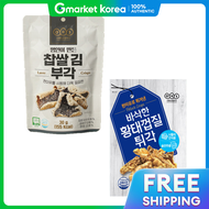 Oh Hee-Sook Traditional Bugeok Glutinous Rice Seaweed Bugeok 30g X 5 Packs + Dried Pollock Skin