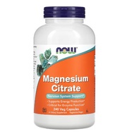 NOW Foods, Magnesium Citrate 400mg