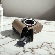 適用機型LEICA SL3 / SL3-S 手掌紋皮革相機底座皮套