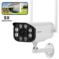 5X Optical Zoom CCTV Outdoor SriHome SH031B (3MP) 1296P HD Wifi IP Camera Wireless Two-Way Audio
