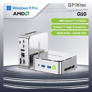 GMKtec G10 Mini PC AMD Ryzen 5 3500U 16GB DDR4 RAM + 512GB SSD Windows 11 Pro