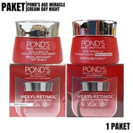 Paket Pond's Age Miracle Brightening Day Night Cream BPOM 10gr