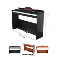 UK Exam Grade Digital Piano Hammer Action Fully Weighted 88 Keys With Flip Wood Cover and Bluetooth