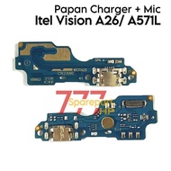 Promo Papan Konektor Charger Mic Infinix Itel Vision A26 A571L Pcb Cas