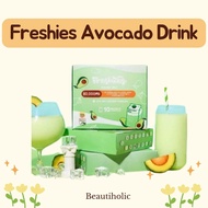 FRESHIES Avocado Milk - Collagen + Glutathione Drink with Oral Sunscreen (21grams x 10 sachets)