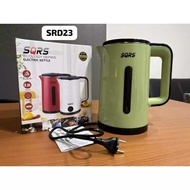 Kettle Teko Listrik 2.3L Pemanas Air Stainless Otomatis Sqrs Sr-D23/ Teko Listrik SQRS SR-D23 / Elec