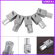 [Wenodxa] DC Gear Motor Gear Reduction Motor Reducer DC Gearmotor Tool 12V 2RPM - 62RPM